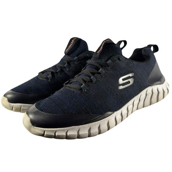 Skechers Other - SKECHERS Overhaul Darosa Nylon Mesh Shoes Men Sneakers Size 10.5  Navy Blue